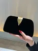 Evening Clutch for Women Fashion Formal Dinner HandBag Bridesmaid Wedding Clutch Luxury Shoulder Chain bag Cocktail Party Purse 240125