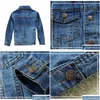 Giacche Ragazzi Giacca di jeans Primavera Estate Design solido Bambini Cappotto casual Jean Per bambini 414 anni Capispalla da cowboy 230817 Drop Deliver Dhmyj