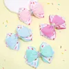 Accessoires pour cheveux, pinces à nœud papillon en ruban de Satin pour bébés filles, nœuds mignons faits à la main, Barrettes en épingle à cheveux pour enfants, couvre-chef pour femmes