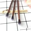 Makeup Brushes Double Headed Blending Eyeshadow Eye Shading Socket Shadow Brush Nasal Nose Beauty Cosmetics Tools Drop Delivery Health OTGDS