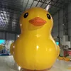 6mH (20ft) With blower wholesale Creative giant PVC yellow inflatable duck Customized Cute Model Cartoon for Advertising