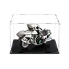 Clear Acrylic Display Case Black Base Dustproof Protection Model Toy Show Box Cabinet Figures Collectibles Storage Holder 240125