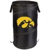 Borsa portabiancheria pop-up a spirale 15 x 25 pollici Nero e oro Iowa Hawkeyes 240201