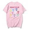 Dwukrotnie koszulka Y2K moda kobiety mężczyźni Summer T-shirt Korean Street Kpop dwa razy więcej niż czujesz koszulkę z krótkim rękawem 100% bawełniane topy 240129