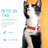 Hundhalsar Pet ID levererar tomt graverade tagg Personliga taggar för husdjur Gravering av ämnen Presentetiketter