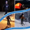 Lampes frontales ZK20 LED Bonnet Torch Hat avec lumière Hommes / Femmes Hiver Chaud Headlamp Cap 3 niveaux de luminosité 4 pour la pêche de camping