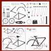 Mini Retro Bicycle Model Alloy Metal Bike Gliding Assembled Version Vuxen Simuleringssamling Presenter Toys For Children Boys 240125