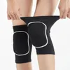 Knäskydd 2st dans för volleyboll yoga kvinnor barn män patella streck support eva kneepad fitness protector arbetsutrustning