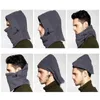 Bérets hiver cyclisme en plein air chaud polaire bonnet chapeau pour hommes femmes coupe-vent masque cou plus chaud bandana casquette unisexe ski sport bonnet