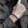 Brazalete clásico romántico rama de vid para hombres joyería de gama alta accesorios de muñeca de aniversario masculino tamaño abierto