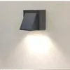 Vägglampor 5W 10W Modern enkel kreativ kreativ utomhusvattentät lampa LED -gårdsgrind terrass balkong trädgårdsljus