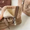 Winter Baby Boots Warm Plush Rubber Sole Toddler Kids Cotton Shoes Infant Boots Fashion Toddler Boys Girls Boots 240129