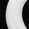装飾的な花6PCSクラフトフォームリースリング円形の丸い絵画材料フォーム