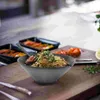 食器セットラーメンボウルキッチン供給メラミン食器用ライスヌードル食器スプーン箸