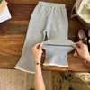 Broeken Meisjes elastische uitlopende broek Kinderbroeken Herfst Koreaanse kindermeisjesleggings Katoenen joggingbroeken