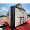 wholesale New arrival 6x6x4mH (20x20x13.2ft) inflatable pub with chimney,movable house tent inflatables party bar for outdoor entertainment