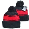 red Sideline Beanies Winter Hats American baseball 32 teams Beanie Sports knit caps Skullies Knitted Hat drop shippping