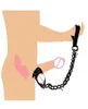 CBT CBT Ball Sittromer / Sack / Tug / Sling, Cuir Scrotum Bondage Cock Anneau, cage avec laisse, BDSM Toys4638407