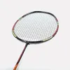 9U 카본 프로페셔널 배드민턴 라켓 Ultralight 57G 속도 힘 RQUETA PADEL 30-32 LBS 무료 문자열 원래 가방 240122