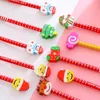 20PcsLot Kawaii Christmas Pencil Cute Cartoon E Head Gifts School Supplies Sketch Write Draw Stationery 240124