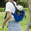 Ademende hondentas Draagbare huisdier outdoor-reisrugzak Reflecterende tassen voor katten Franse Bulldog-hondaccessoires 240124