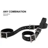 PU Leather Nylon Sexual Bandage Set Rope 7 Straps Bondage BDSM Restraints Belt Adult Slave Game Sex Toys 240129