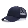 Berretti da baseball di marca Plus Size Berretto da baseball ad asciugatura rapida da uomo Casual Tinta unita Mesh Net traspirante Snapback per le donne Bone Gorras Cappello da papà