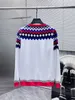 Men /Women Fashion high-quality design sense of color stripes plus cashmere warm brand sweater casual couple sweater coat jacket