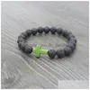 Beaded Jesus Cross Yoga Lava Strands Essential Oil Diffuser Bracelet Fashion Jewelry Women Mens Bracelets Will And Sandy Gift 34 Dro Dhqrk