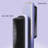 Pettine per piastra per capelli in ferro negativo Spazzola per capelli portatile elettrica liscia per le donne 240130