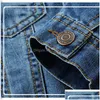 Giacche Ragazzi Giacca di jeans Primavera Estate Design solido Bambini Cappotto casual Jean Per bambini 414 anni Capispalla da cowboy 230817 Drop Deliver Dhmyj