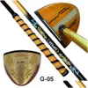 Pilotes Korea Park Golf Clubs Nouveau style G-05 Jaune 830 mm / 850 mm Livraison directe Sports de plein air Otkqy