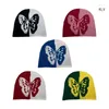 BERETS COLORMATION TEENS BEANIE HAT ELASTIC JACQUARDパターン耳プロテクター冬サイクリングスキー用品