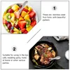 Dinnerware Sets Stainless Steel Corn Fork Useful Fruit Cake Kitchen Gadget Delicate Dessert Simple Restaurant Exquisite Children