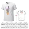 Polos masculinos lavanda ameaça camiseta kawaii roupas topos plus size fãs de esportes oversized t camisa masculina