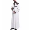 Ethnische Kleidung Muslim Robe Männer Jubba Thobe Saudi-Arabien Kaftan Pour Homme Musulman Abaya Qamis Caftan Islamische Mode Islam Kleid Eid