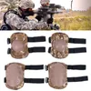 Taktisk stridsskyddande knäarmbågsskydd Pad Set Gear Sports Military Army Green Camouflage Elbow Kne Pads For Adult 240124