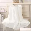 Blankets Swaddling Double Layer Cotton Material Blanket Soft And Comfortable Baby Bath Towel Casual Skin Friendly Drop Delivery Kids M Otkp6