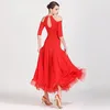 STAPOWA SUKIENKA BALIWA BAZLAZA STANDARNE KOSTUMY WALTZ Modern Dance Foxtrot Quickstep National Tango Costume