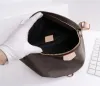 Bolsa de cintura moderna feminina de alta qualidade, bolsa crossbody, bolsa clássica de cor sólida, bolsa de ombro