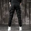 Men's Jeans Khaki Motorcycle Trousers With Pockets Man Cowboy Pants Cargo Retro Casual Kpop Y2k Streetwear 2024 Korean Autumn Xs