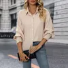 قميص بلوزات النساء الأكمام الطويلة للنساء Blusas Manga Larga Para Mujer Chemise Longues Femme