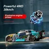 4WD RC Auto 30 km/u Hoge snelheid Off-road Drift 2.4G Afstandsbediening Auto Racing Stunt Voertuig Drift Master Speelgoed voor Kinderen Geschenken 240127