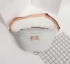 Bolsa de cintura moderna feminina de alta qualidade, bolsa crossbody, bolsa clássica de cor sólida, bolsa de ombro