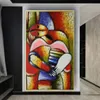 Modern Nordic Style Picasso Magic Oil Painting Modern Abstract 100% Handmade Minimalist Art Wall Art Picture Living Room Decor 240129