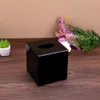 QL Modern Acrylic Tissue Box Tissue Holder Tissue Dispenser tissue box baby wipes box 240127