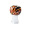 Headshop888 G009 Peruca Wag Cachimbo Tigelas 14mm 19mm Feminino Dab Rig Bubbler Tubos De Vidro Bong Ferramenta Heady Color Dabber Bowl