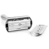 QShave Adjustable Safety Razor with Magnetic Cover 1 Razor 1 Blade Disposal Case 5 blades 240127