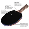 STIGA 1 pièces raquette de tennis de Table nano carbone ébène 7 métal standard bois pur 7 couches offensive tourbillon papillon professionnel 240131