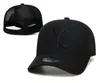 Baseballcap-hoeden voor heren Ontwerpers dameshoeden Zomer recreatieve sporten buiten Baseballpet met geborduurde letter